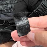 Olivaceous  small faux leather pants Photo 7