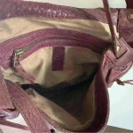 Leather Messenger Bag Crossbody Flap Over Purse Shoulder Bag Satchel Brown Photo 8