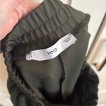 Mango  MNG Pull On Trousers in Green Size Large Classic Minimalist Workwear Photo 2