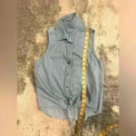 Aeropostale Women’s Denim  Button Down Photo 5