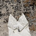 H&M White Mini Dress Photo 5