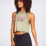 Skechers Womens ‘Be the Good’ Crop Performance Tank Top Green Size Small Photo 2
