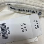 Abercrombie & Fitch NEW White Linen Sleeveless Cami Mini Bodycon Tank Dress Sz M Photo 2