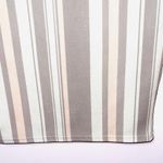 Boohoo Tan & White Striped High Rise Fitted Bodycon Midi Skirt Photo 4