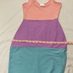 DB Colorblock Sleeveless Maxi Tank Dress woman’s size small Purple Photo 9
