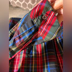 Orvis Holiday Tartan Plaid Button front shirt 16 Photo 6