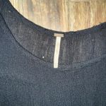 Free People Dream Cloud Black Mini Dress Photo 2