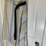 TELA Skirt Italian Minimalist Cottagecore Cotton Blend Layered Belted Sz XXS EUC White Photo 8