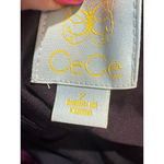 CeCe Women's Navy Ruffle Hem Mini Dress Size 2 Photo 5