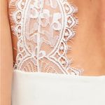 Lulus Hometown Girl White Lace Skater Dress S Photo 3