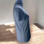 White Birch Wmns Mock Turtleneck Short Sleeved Ribbed Material Crochet Accent SM Photo 1