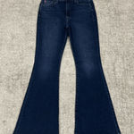 Hudson  Jeans Womens 28 Blue Heidi Flare Leg High Rise Stretch Dark Wash Photo 0