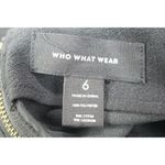 Who What Wear  Black ladies skirt size 6 Photo 3