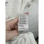 Pilcro Anthropologie  Pride Inclusivity Embroidered Rainbow Script Tee Shirt Sz S Photo 4