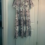 Midi Pretty Light & Airy Dress Purple Size L Photo 3