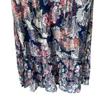Ciebon Hilma Metallic Silver Blue Floral Dress size XL NO BELT Photo 4