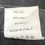 Leggiadro Women’s Size 4 Dark Gray Brushed Cotton Blend Flannel Trousers Pants Photo 7