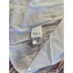 Rails  Madison Ruffle Tie Wrap Mini Dress Jewel Stripe Metallic Size Large Photo 2