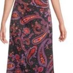 Danielle Bernstein  We Wore What Black Paisley Satin Mini Dress Womens M Party Photo 0