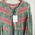 Spell & The Gypsy Collective City Lights Blouse Sage Blush Photo 3