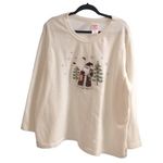 Christmas Decoration Fleece Sweater Red Size 22W Photo 0