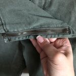 a.n.a Olive Green Skinny Ankle Zipper Jeans Photo 6