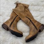 Bed Stu Manchester Cobbler Tall Leather Riding Boots Lace Back Rustic sz 7 Photo 4