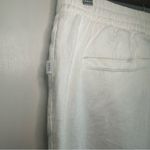 ONIA  Linen Trouser Pants. Small. White. Photo 5