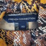French Connection NWOT Golden Snake Print Top Size:XS Photo 1