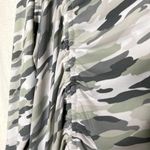 Cato  Camouflage Side Ruched Tie Crew Neck Long Sleeve Workout Top Size 18/20W Photo 9