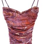House Of CB Ella Swirl Ruched Bodycon Club Cocktail Mini Dress size XS Photo 4