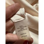 Calvin Klein Printed Chiffon Trapeze Dress peach light pink floral print tank sz Photo 7