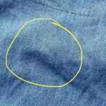 Vtg Blassport light wash 3/4 length cargo pants 12 Blue Photo 3