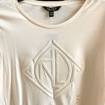 Ralph Lauren Lauren  Winter White Long Sleeve Lovo Shirt Photo 1