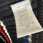 Parker Bruna Black Multicolor Striped Long Sleeve Crewneck Knit Sweater Dress L Photo 12