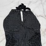 Vera Bradley Kismet Dots Reversible One Piece Swimsuit Black Size XL Crochet Photo 7