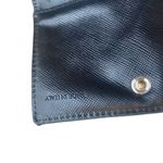 Prada  Women’s Nylon Tessuto Mini Wallet Black Iconic Y2K‎ Multi-compartment Photo 6