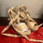 Allegra K Women's Lace Up Espadrilles Wedges Sandals Photo 1