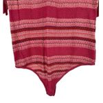 Free People  Winter Warmer Knit Bodysuit in Lotus Rose Combo size XL NWT Photo 6