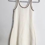 Alo Yoga Tennis Club Sweater Knit Dress Ivory/Gravel XS Photo 8
