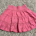 American Eagle Pink Flowy Skirt Photo 0
