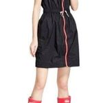 Hunter for Target Black Sleeveless Windbreaker Full Zip Hooded Active Dress NWT Photo 0