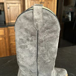 Wolverine Vintage VTG  Grey Suede Western Cowboy Boots Round Toe Boot 80s 70s 6 Photo 1