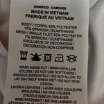 Nike Air Womens Green Purple Dri-Fit Slim Active Mesh Cross Back Crop Tank Top S Photo 4