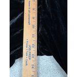 Anthropologie  Black Velvet Wide Leg Dress Pants 0 Photo 3