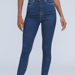 Everlane The Way-High® Skinny Ankle Mid Blue Wash Jean Photo 0