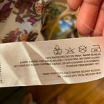 Mira Boho Cream purple and Burgundy brass embellishments Tunic Top Resortwear Red Size L Photo 5