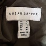 Susan Graver Puffer Jacket with Matching Belt Army Green Size Large Photo 5