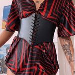 No Brand Small Business Unique Rave Fit Red Photo 0