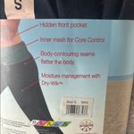 Bally Red and Black Performance Leggings Photo 4